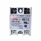 100%New Original For FOTEK single-phase solid-state relay SSR-40AA /10DD/40VA/20DA SSR 10/20/40/50/75 AA/DD/VA/DA HS-50H ES-50K
