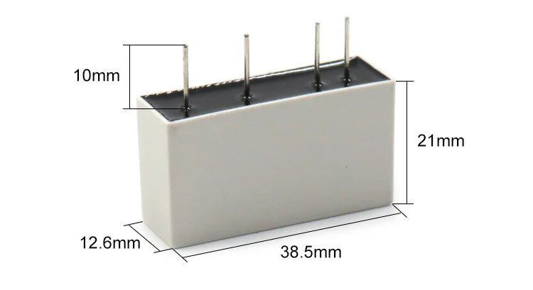 5A Pin SSR Single Phase Solid State Relay 24V 5A DC 12V DC GJ-5FA-L