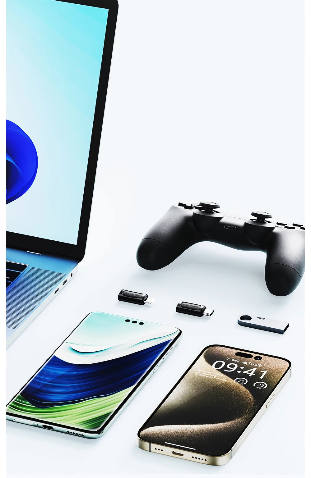 Essager USB C To Lightning Adapter PD 20W Fast Charging OTG USB Type C To Lighting For iPhone 15 14 11 XR Pro Max IOS Converter