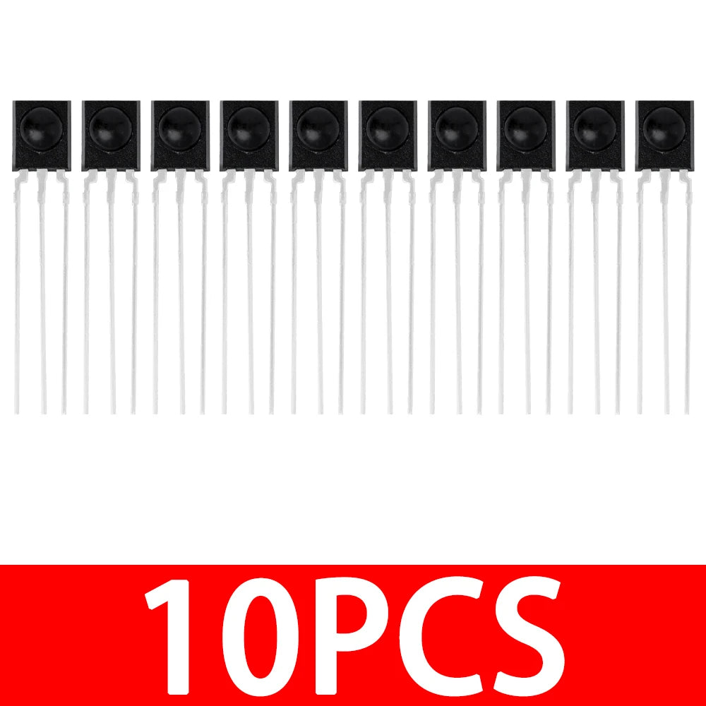 5Pcs/lot High Quality IR Receiver 38 kHz Remote Infrared Module TSOP4838 DIP-3