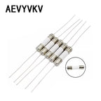 10-100PCS 5*20mm Ceramic fuse Slow Blow tube fuse With a pin 5x20mm 250V 0.5A 1A 2A 3A 4A 5A 6A 7A 8A 10A 12A 15A 20A 25A 30A