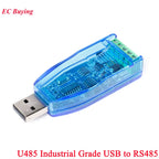 Industrial USB To RS485 Communication Module Bidirectional Half Duplex Serial Line Converter TVS Protection 485 CH340G Isolated