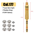 9mm 38SPL 22LR 12GA CAL177 7mm 6.5mm Training Bullet Bore Sight Voice Controlled Laser Dual-purpose for Training and Calibration