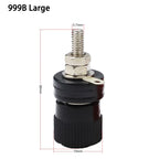 10 PCS  JS-910B 999B Binding Posts Terminals 4mm Banana Plug Socket 4mm Terminal Connector for Amplifier Arduino