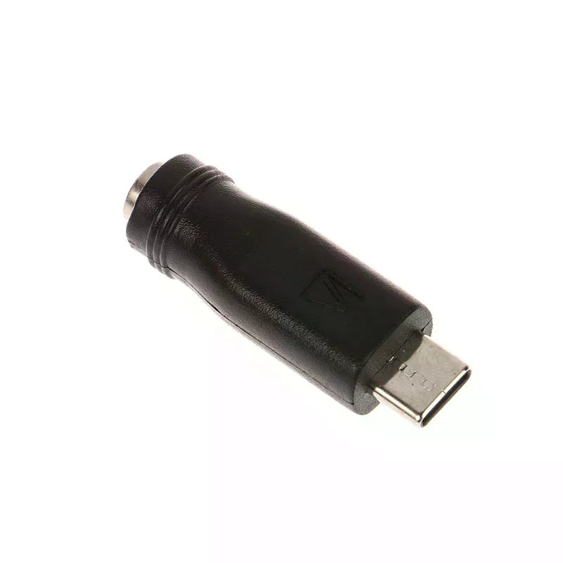 1/2pc DC Power Adapter Converter 5.5x2.1mm Female Jack To USB Type C Male Connector