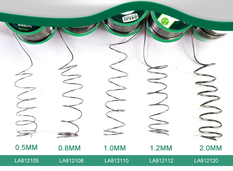 LAOA No Clean Solder Wire 63 Percent Purity High Quality Welding Tool for Electronics DIY and Repair 1mm 400g Roll