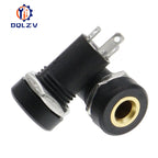 1/3/5PCS 3.5MM Audio Jack Socket Stereo 3 Pole Solder Panel Mount With Nut Connector Headphone Female Socket PJ-392A PJ392A