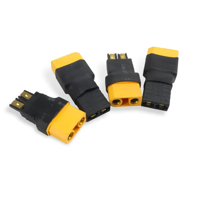 Outstanding Quality TRX Style Male to XT90 Female / TRX Style Female to XT90Male Connector Adapter for PFV Battery TRX Connector