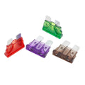 50PCS Medium Standard Blade Fuse Insert ZINC Pins 1A 2A 3A 5A 7.5A 10A 15A 20A 30A 40A 50A Refitted For Auto Car Truck