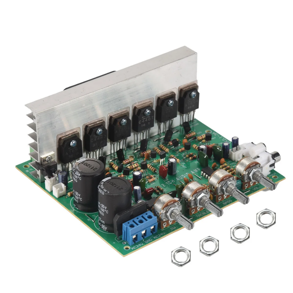 A003 Audio Amplifier Board 2.1 Channel 240W High Power Subwoofer Amplifier Board AMP Dual AC18 - 24V Home Theater