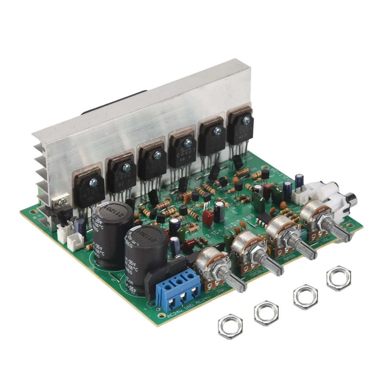 A003 Audio Amplifier Board 2.1 Channel 240W High Power Subwoofer Amplifier Board AMP Dual AC18 - 24V Home Theater