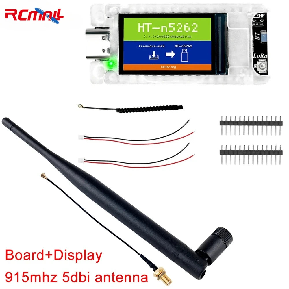 Heltec Mesh Node T114 LoRa BLE 868MHz 915MHz nRF52840 SX1262 TFT Display Low Power Positioning Devboard for Arduino Meshtastic