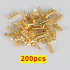 Copper Electrical Wire Connectors Set U-Shaped Crimp Terminals for Fast Wiring Cable Lock 0.5-1.5mm² with Heat Shrink Tube Kits