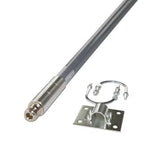 Outdoor Rooftop 2.2m LoRaWAN 868MHz 15dBi Omni-Directional Antenna with Glass Fiber Radome for HNT Mining