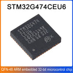 1-5PCS STM32G474CEU6 QFP-48 STM32G474 CEU6 STM32G STM32 ARM Cortex-M4 MCU 170MHz 512 KB Flash 32-bit microcontroller chip