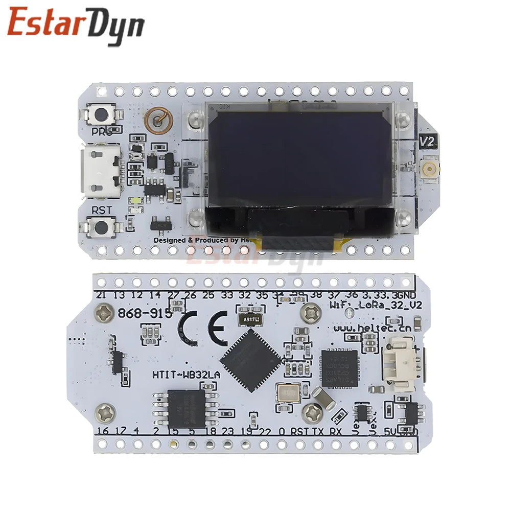 SX1276 SX1278 LoRa ESP32 Development Board, 0.96 Inch OLED Display 868MHz/915MHz/433MHz, WiFi Bluetooth Kit for IoT