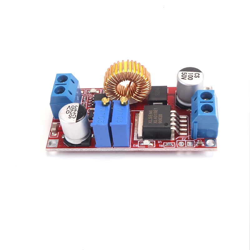 XL4015 5A LM2596 Buck Adjustable Constant Current Voltage Regulator Module 4-38V-1.25-36V LED Driver Battery Charger Solar DIY