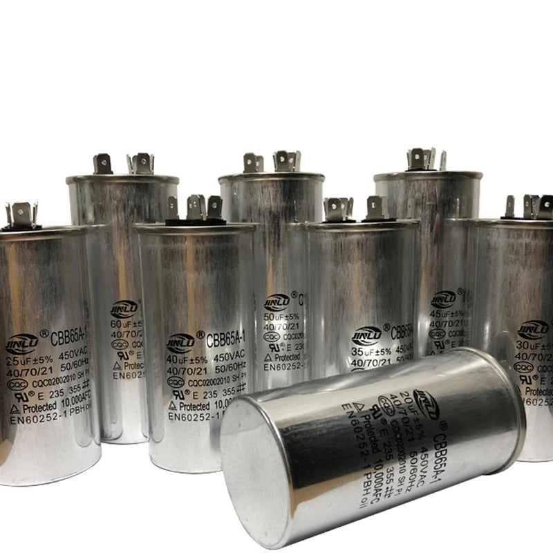 450v20uF Starting Capacitor for External Air Conditioner CBB65 20uf450v 450v 25uf 30uf 35uf 40uf 45uf 50uf 60uf AC 450v35uf