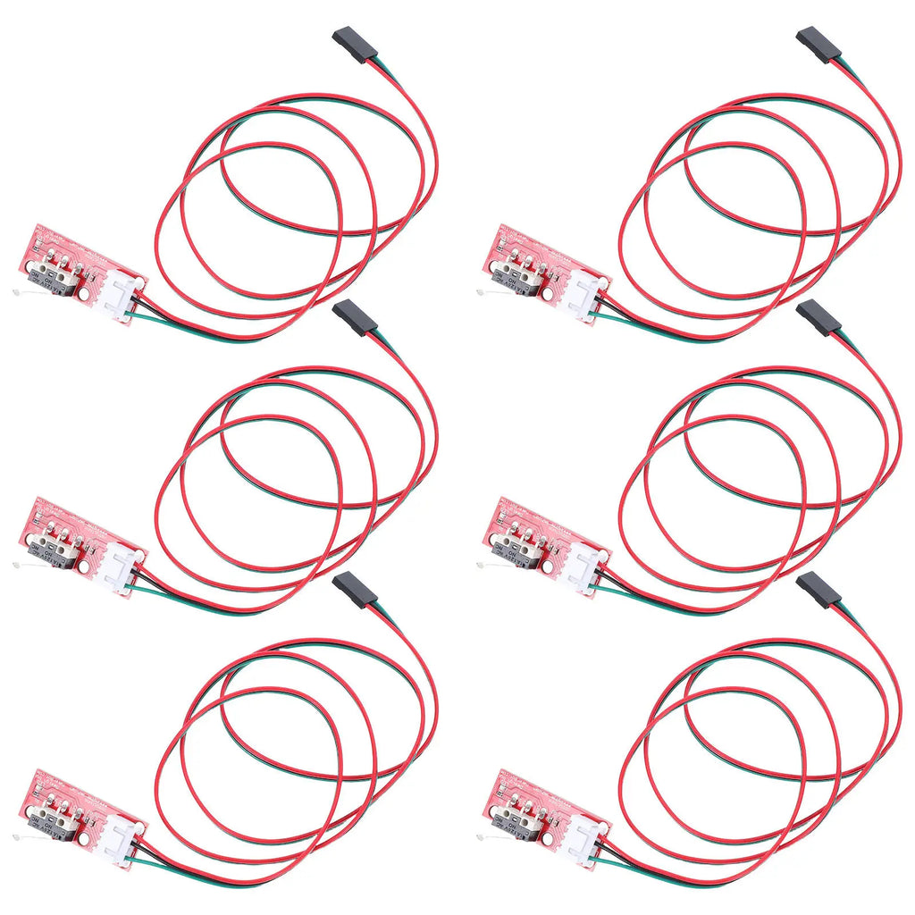 6Pcs Micro Limit Switch Module Endstop Mechanical Switch for 3D Printer Accessories High Precision Printing Enhanced Efficiency