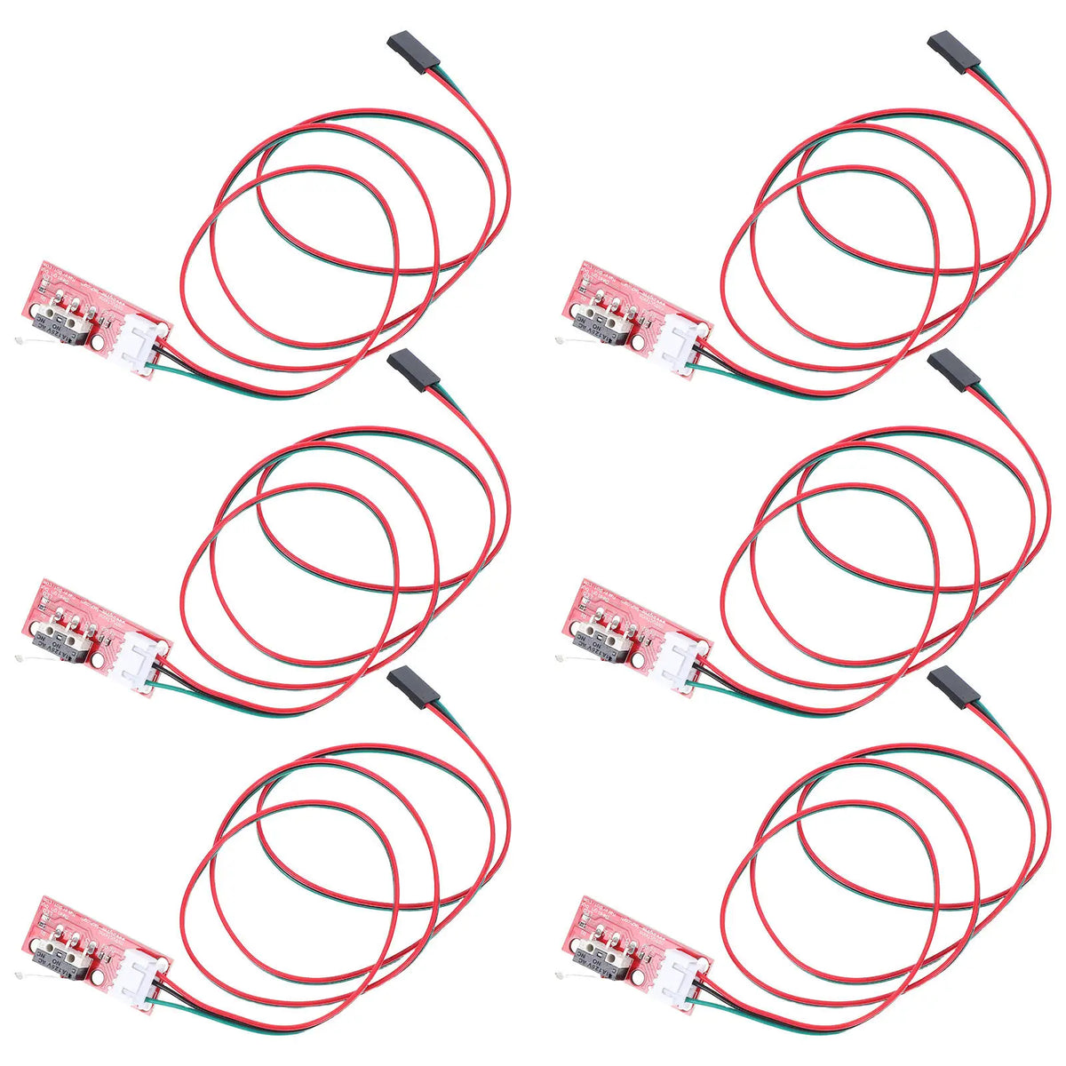 6Pcs Micro Limit Switch Module Endstop Mechanical Switch for 3D Printer Accessories High Precision Printing Enhanced Efficiency