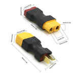 1pcs XT60 Male Plug to T Male / T Female Plug to XT60 Female Adapter For RC Helicopter Quadcopter LiPo Battery Plug Connector Pa