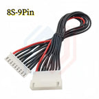 JST XH 2.54mm Pitch 2s/3s/4s/5s/6s/7s/8s 22AWG Silicone Wire Lipo Balance Wires Extension Cable Connector XH2.54 Male to Female