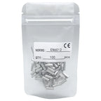 Pure Copper Non-Insulated Cord End Terminals Kit EN0508 EN1008 EN4009 Naked Wire Ferrules Crimp Terminals Wire Connector