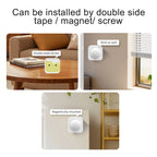 LINCUKOO WIFI Smart PIR Motion Sensor Support Tuya Smart Life Automation Lighting Home Security 3 Years Battery Magnet Install