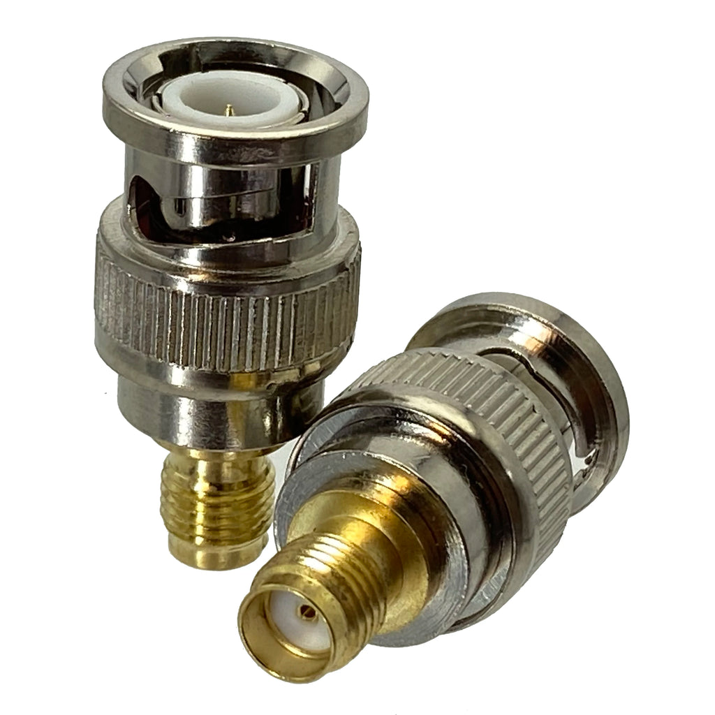 SMA to BNC Adapter for SDR,gmrs Handheld Radio, Scanner,Walkie Talkie Adapters SMA Male Female to BNC Male Female RF Coaxial