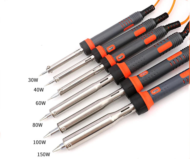 Electric Solder Iron High Power 30W40W60W80W100W150W Externa LHeated Thermostatic Electric Welding Pen Type With Indicator Light