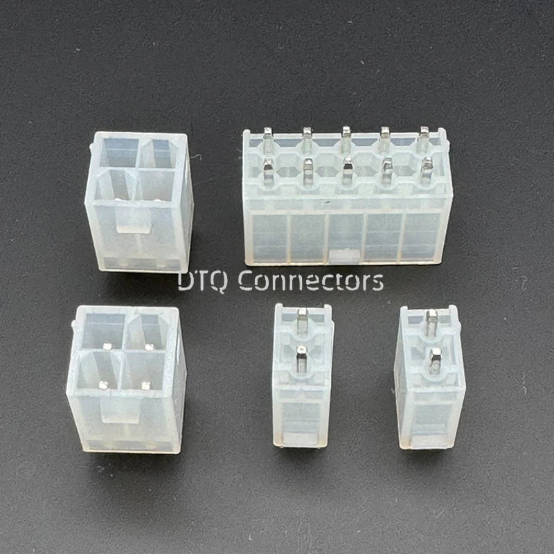 10 Pcs Molex 5569 4.2mm Pitch Automotive Male White Socket 2/4/6-24Pin Connector