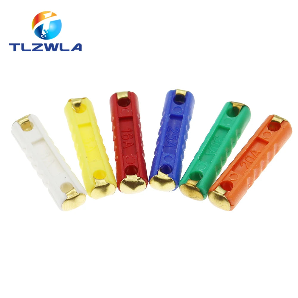 GBC European Automotive Fuse 5/8/10/16/30AMP 6mm Continental Car Blade Bakelite Auto Classic Ceramic Car Fuse