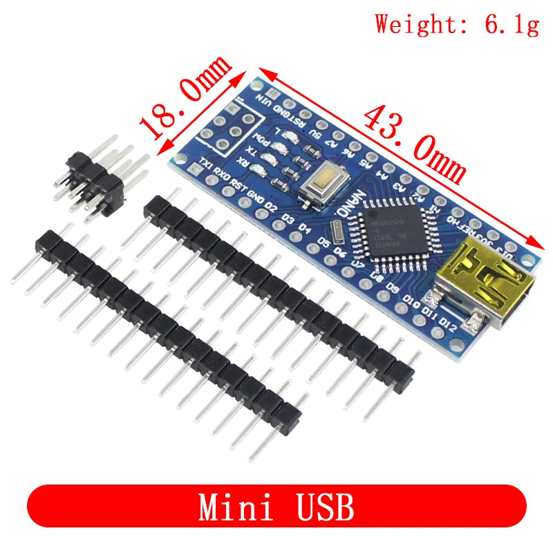 Nano 3.0 With the bootloader compatible Nano controller for arduino CH340 USB driver 16Mhz ATMEGA328P