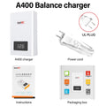HotRC A400/B3 10W Balance Charger 2S/3S/4S Cells 100V-240V AC EU/US Plug Lipo Battery Fast Charger Remote Control Car Charger