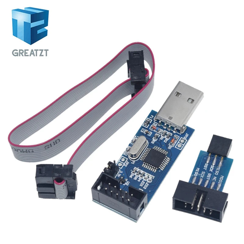 GREATZT USBASP USBISP AVR Programmer USB ISP USB ASP Support Win7 64K