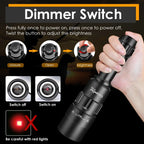 UniqueFire 50mm Lens IR850NM/940NM LED Infrared FlashLight Dimmer Switch Illuminator USB Rechargeable Torch Outdoor Night Vision