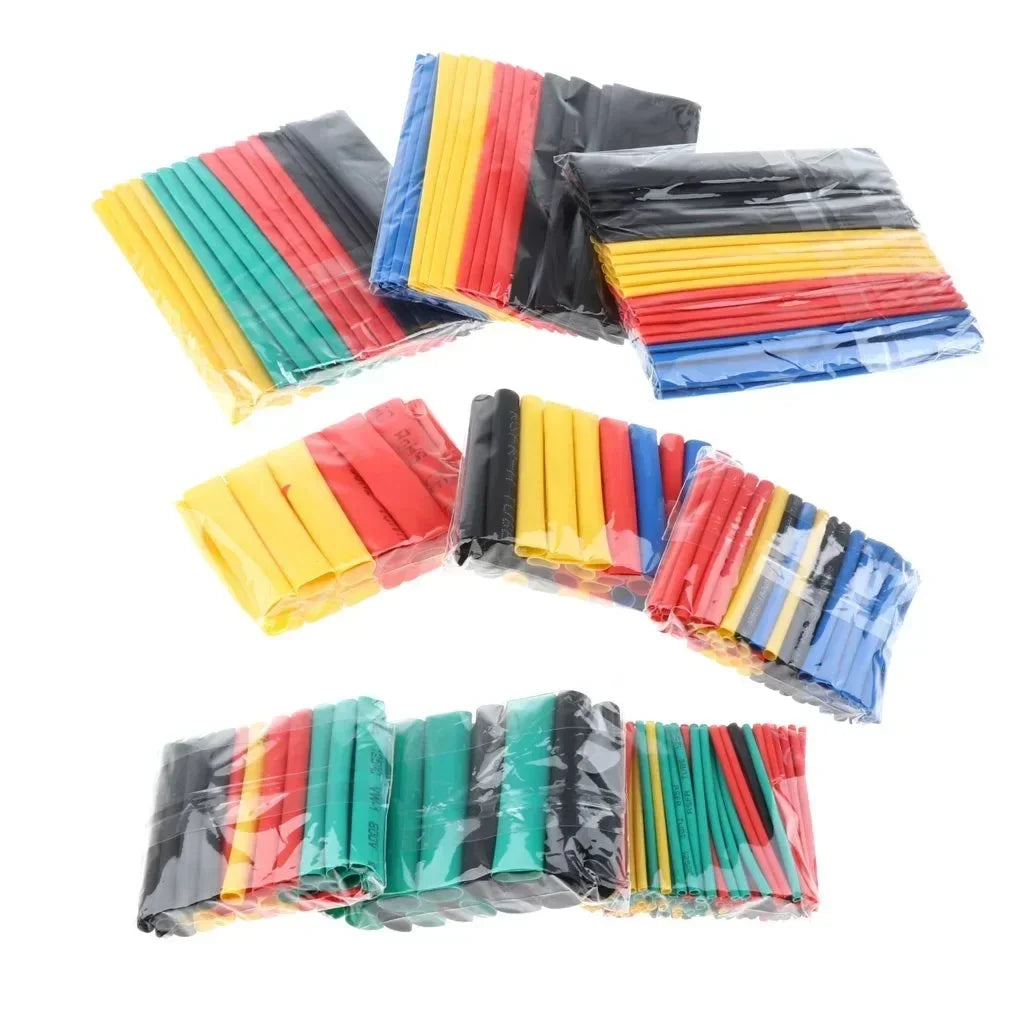 Heat Shrink Tubes Set Retractable Heat Pipe Electric Wire Sheath Thermoretractile Case Tube Line Bar Heat Shrink Tubing