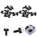 100pcs Micro Tactile Push Kit 12X12X9.5Mm Long-Lasting Momentary For Diy Electronics Project Tactile Micro Switch Button Push
