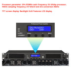 ShennDare Professional Digital DSP Power Amplifier 4x1000W 8OHM 4CH Sound Amplifier Processor DJ Subwoofer Line Array Speaker