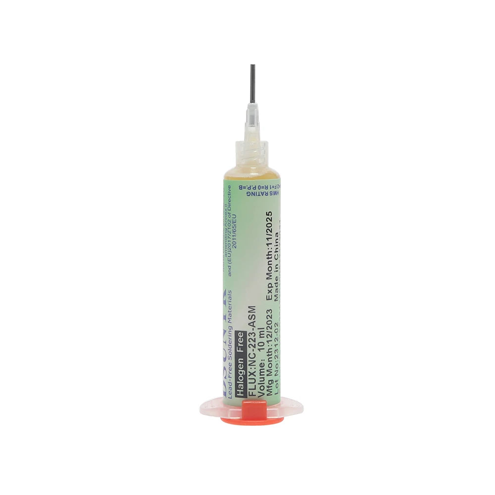 DSUNYK NC-223-ASM 10cc Flux For Soldering BGA PCB Flux No-Clean Solder Paste Smd Soldering Flux DIY Repair Tool