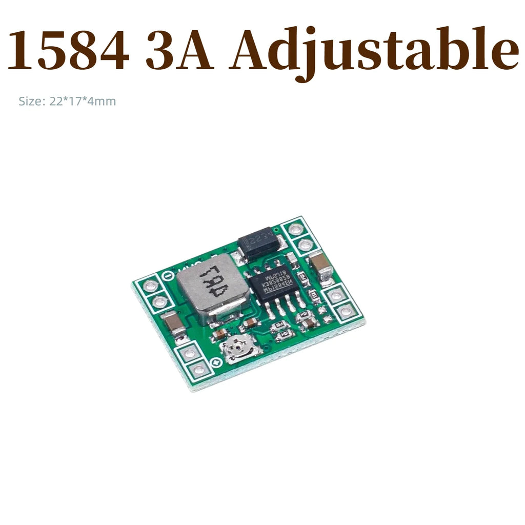 1/5/10pcs LM2596 XL4015 XL4005 MP1584 MINI560 DC-DC Buck Converter 3A Adjustable Step Down Power Module With Digital Display