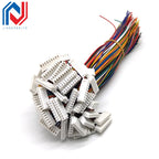 100Pcs/lot JST XH 2.54mm2/3/4/5/6/7/8/9/10/12 Pin Connector Plug Wire Cable 10/20/30cm Length 2.54MM Single Head Connector Wire