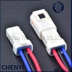2 3 4 6 8 Pin JWPF-VSLE-S JWPF-VSLE-D Auto Waterproof Electronic Connector Wire Harness Butt Plug JST-02T 02R Black or white