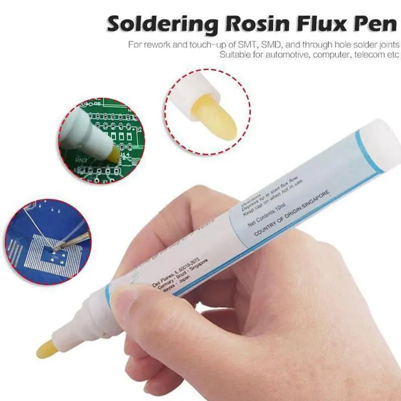 951 No Clean Flux Pen High Activity Soldering Assistant Pen Tack-Free Residue Easy Application Electronic Rework Accessory