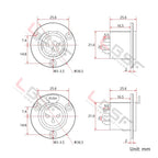 3/4/5pin Round Male/Female Metal XLR Speaker Panel mount socket Connector Adapter Audio Microphone Socket
