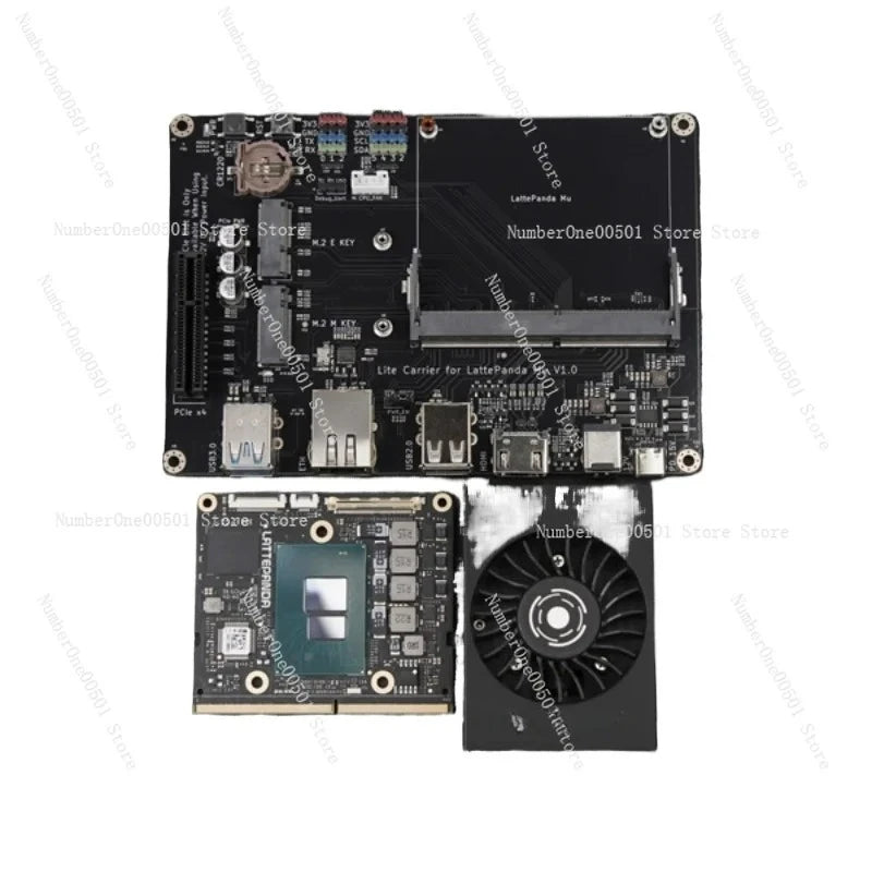 Single Board Computer  N100 Processor x86 Mini PC Development Board Evaluation Kit