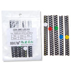 100pcs each 20pcs 1206 SMD LED light Package LED Package Red White Green Blue Yellow 1206 led light-emitting diode