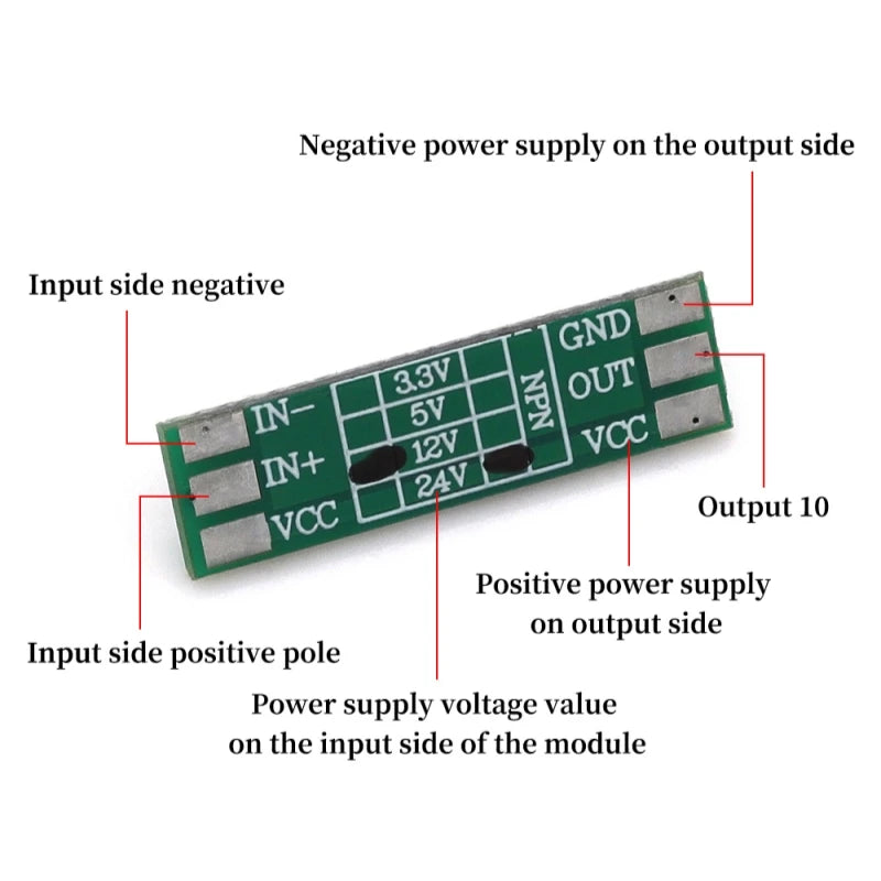 MGQH EL357N-C Optocoupler Isolation Module Signal Level Conversion 3.3V 5V 12V 24V NPN PNP