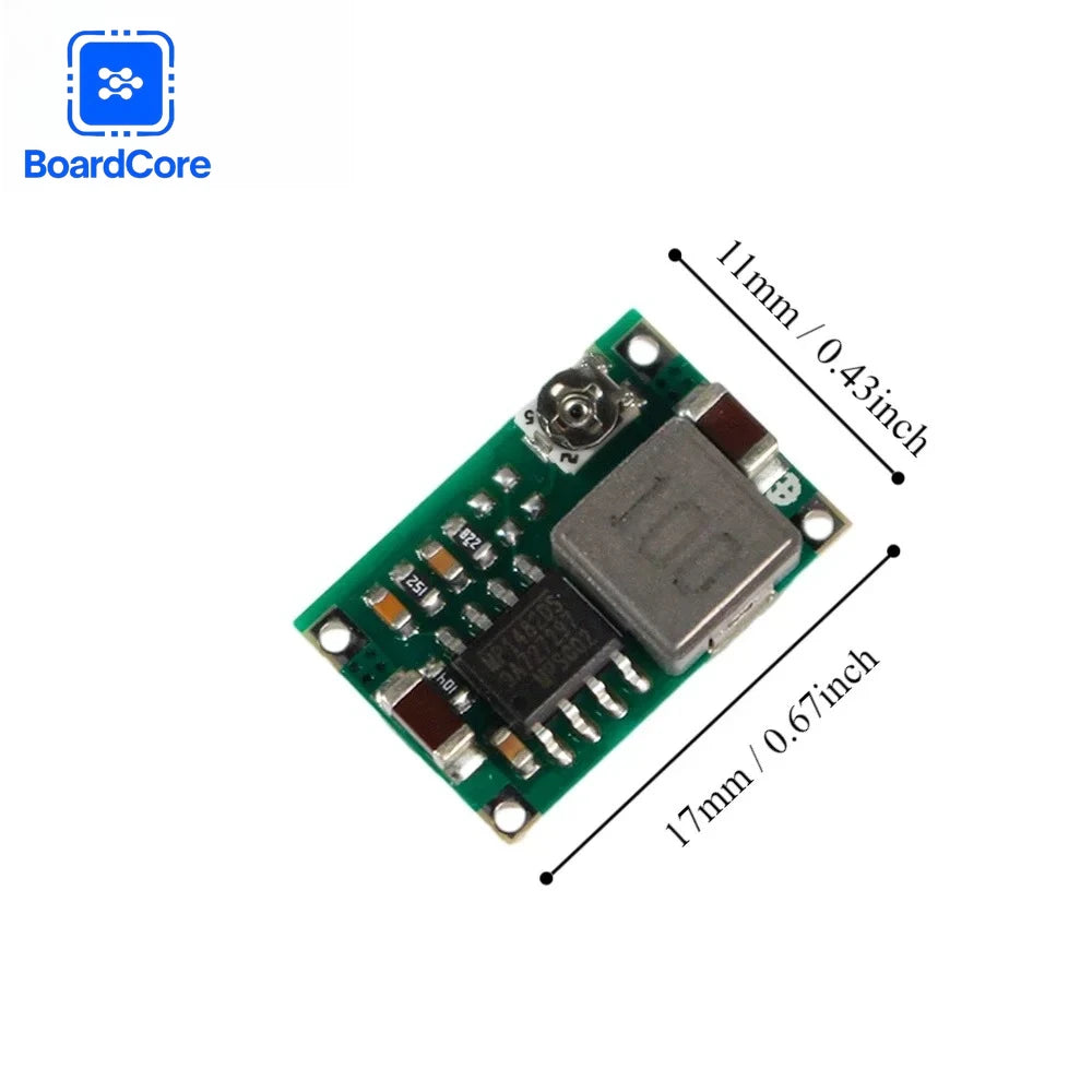 1-10PCS Mini360 DC-DC Buck Converter Module 4.75-23V To 1-17V Ultra-small Drone Synchronous Step-Down Power Supply Ultra LM2596
