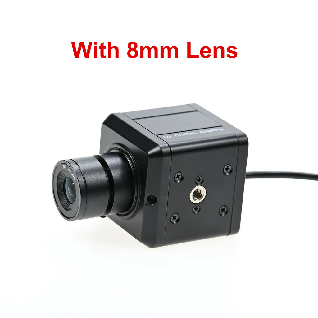 GXIVISION 2MP Global Shutter USB Camera 60FPS Color 1600X1200 Driver-Free Plug And Play Machine Vision Industrial Webcam